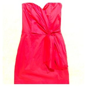 French Connection Strapless Bow Dress